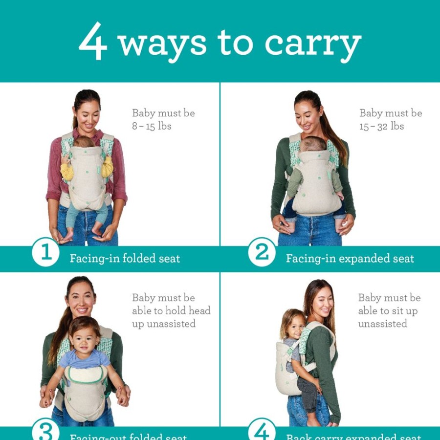 Carriers Infantino | Flip 4-In-1 Nature & Nurture Convertible Carrier