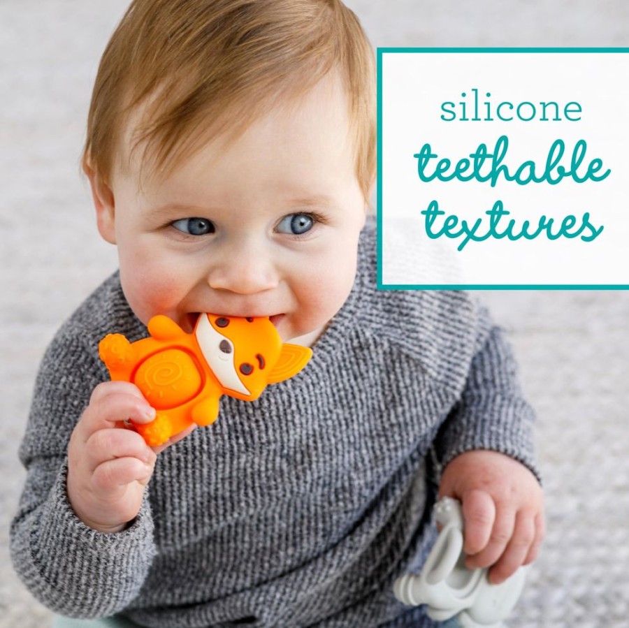 Baby Must-Haves Infantino | Teethimal Pop Pals Koala & Fox