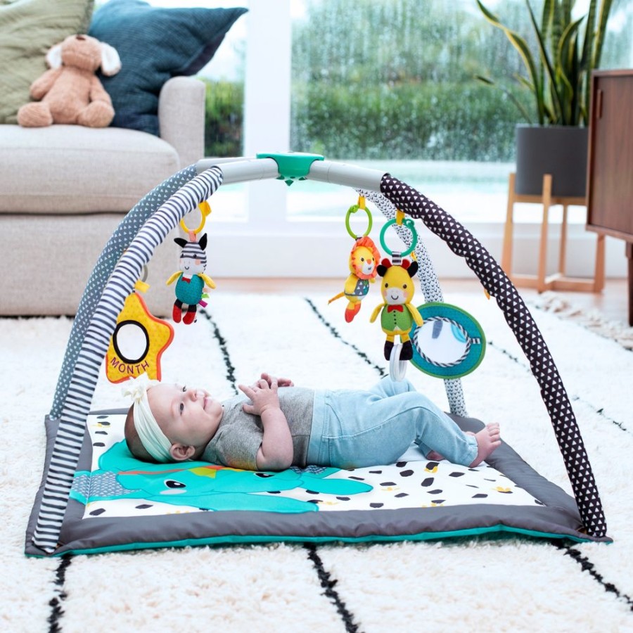 Gear Infantino | 4-In-1 Milestones & Memories Twist & Fold Gym