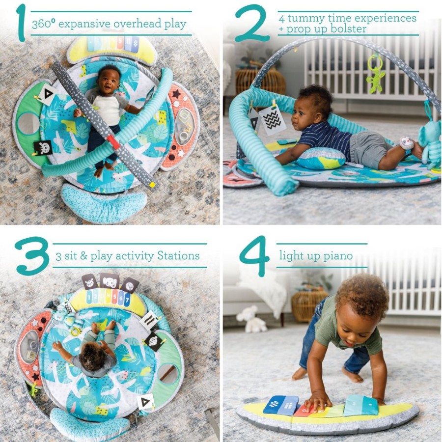 Baby Must-Haves Infantino | 5-In-1 Epic Developmental Learning Gym