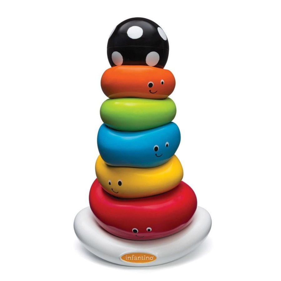 Toys Infantino | Funny Faces Ring Stacker