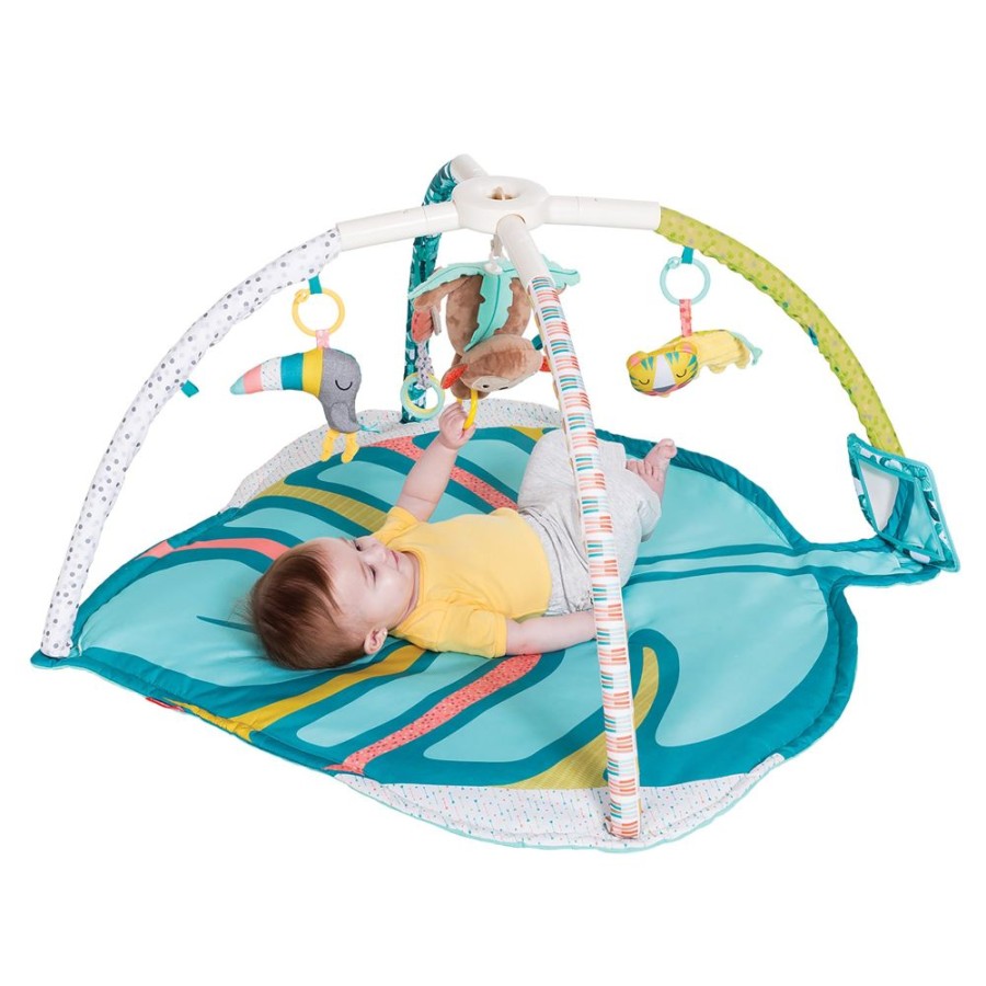 Gear Infantino | Deluxe Twist & Fold Activity Gym & Play Mat Tropical