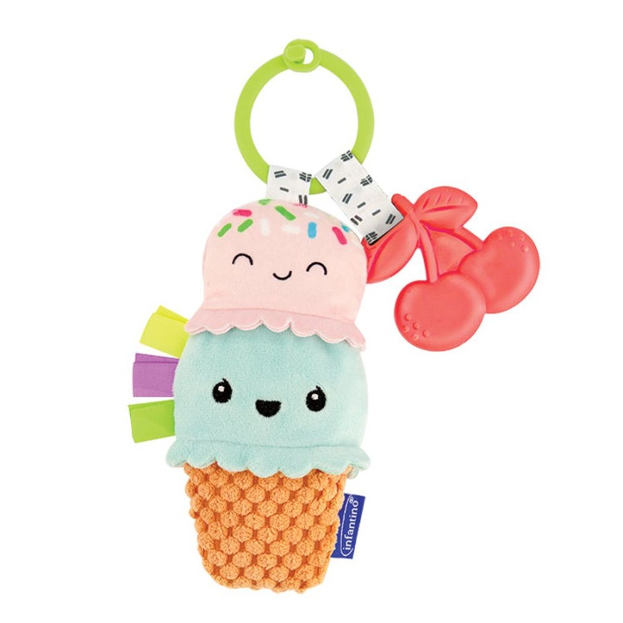 Toys Infantino | Plushy Pal & Teether Ice Cream