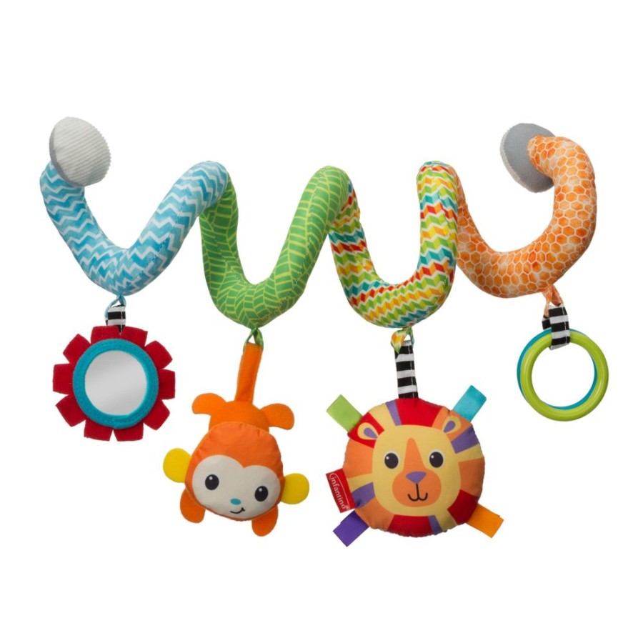 Toys Infantino | Spiral Activity Toy - Jungle Fun