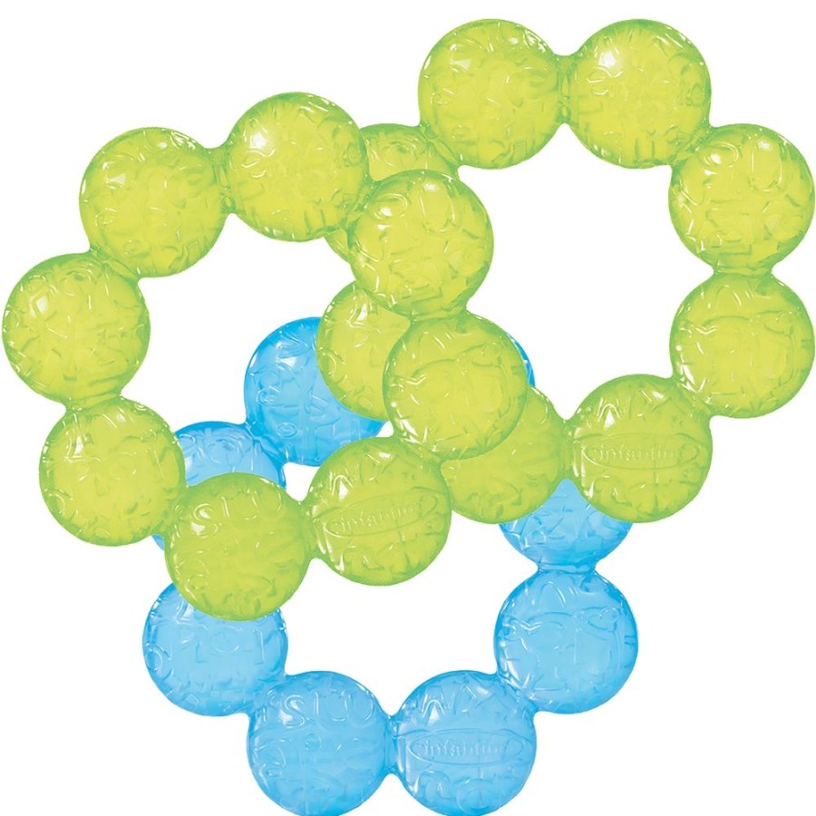 Toys Infantino | 3-Pack Water Teethers - Lime/Aqua