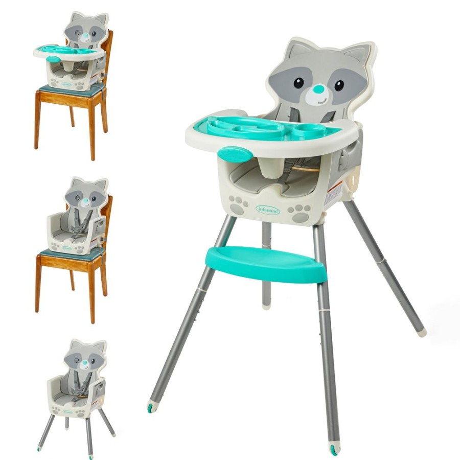 Baby Must-Haves Infantino | Grow-With-Me 4-In-1 Convertible High Chair - Raccoon