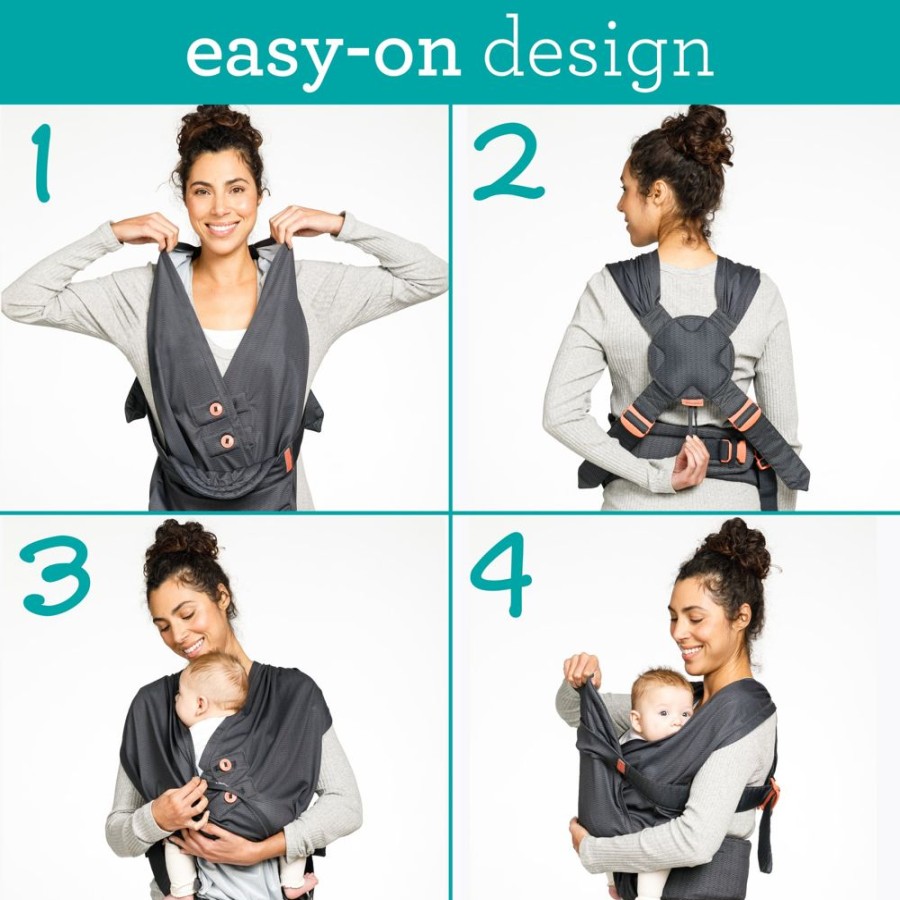 Carriers Infantino | Hug & Cuddle Adjustable Hybrid Wrap Carrier