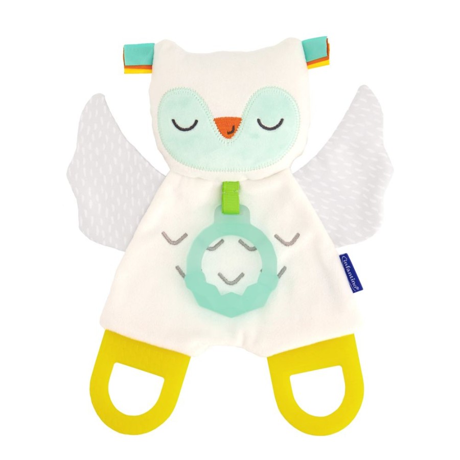 Toys Infantino | Glow-In-The-Dark Cuddly Teether, Owl