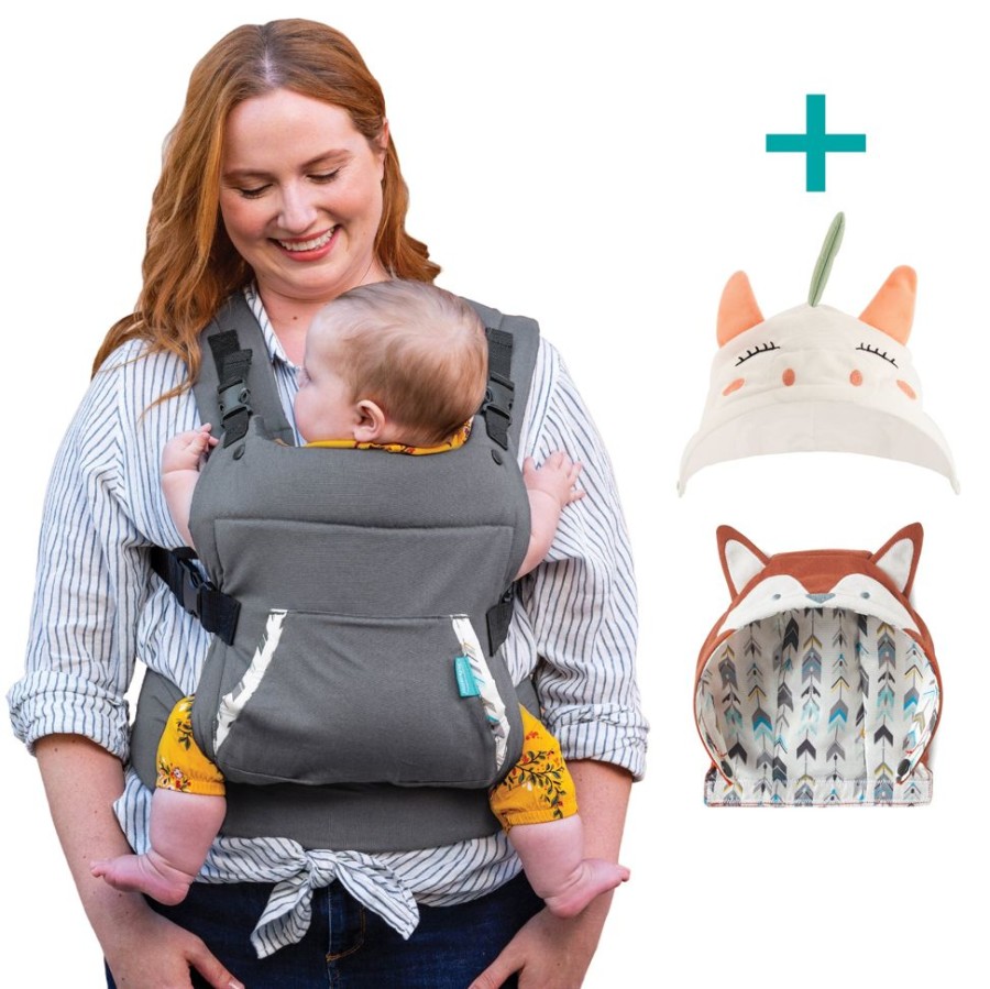 Carriers Infantino | Cuddle Up Fox Carrier And Unicorn Hood - Bundle Pack