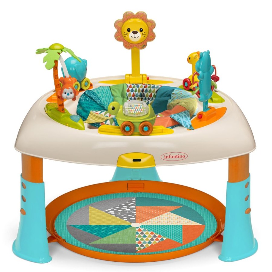 Gear Infantino | Sit, Spin & Stand Entertainer 360 Seat & Activity Table Go Gaga