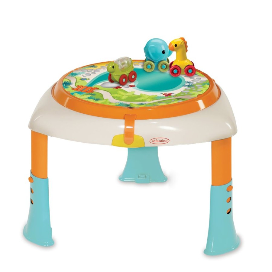 Gear Infantino | Sit, Spin & Stand Entertainer 360 Seat & Activity Table Go Gaga