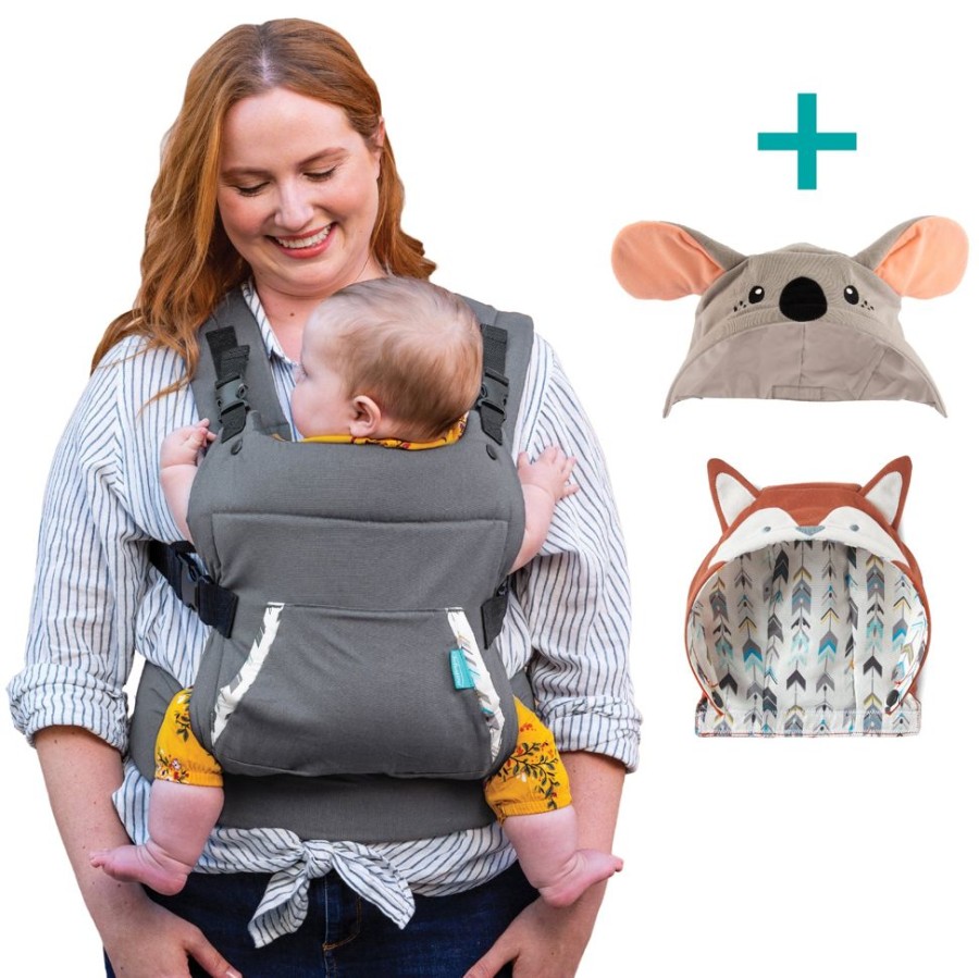 Carriers Infantino | Cuddle Up Fox Carrier And Koala Hood - Bundle Pack