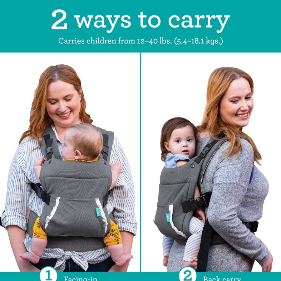 Carriers Infantino | Cuddle Up Fox Carrier And Koala Hood - Bundle Pack