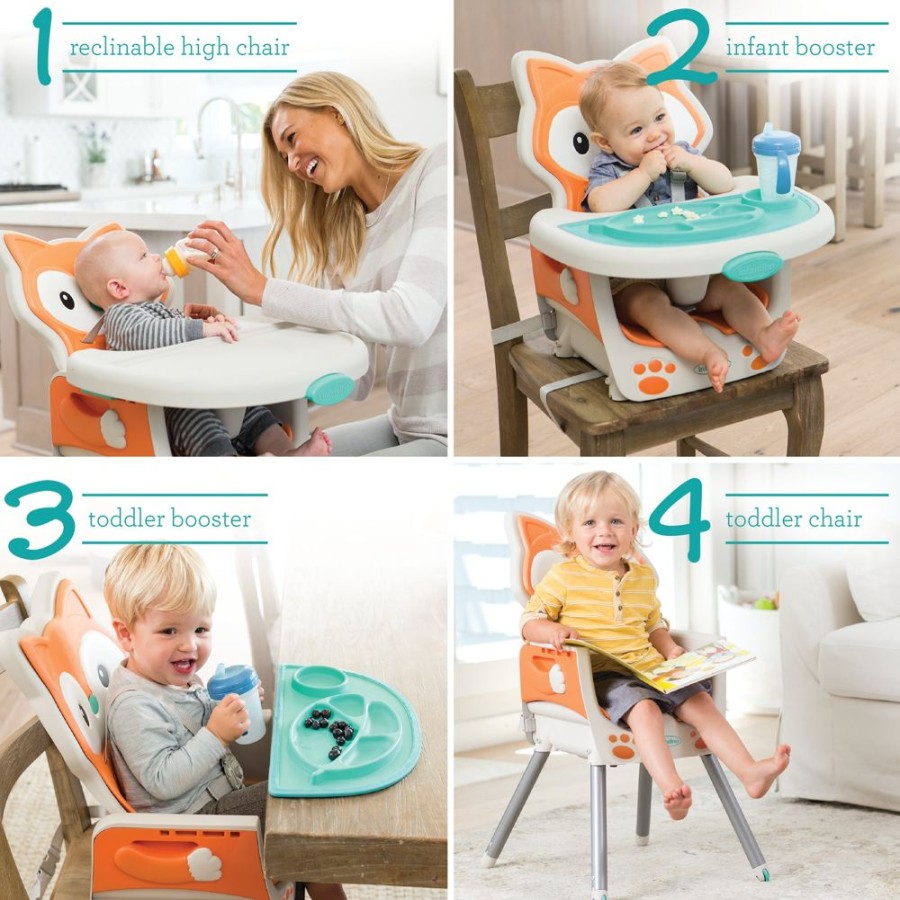 Feeding Infantino | Grow-With-Me 4-In-1 Convertible High Chair - Fox