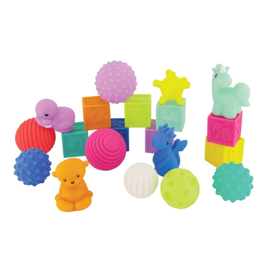 Toys Infantino | Balls, Blocks & Buddies Activity Toy Set