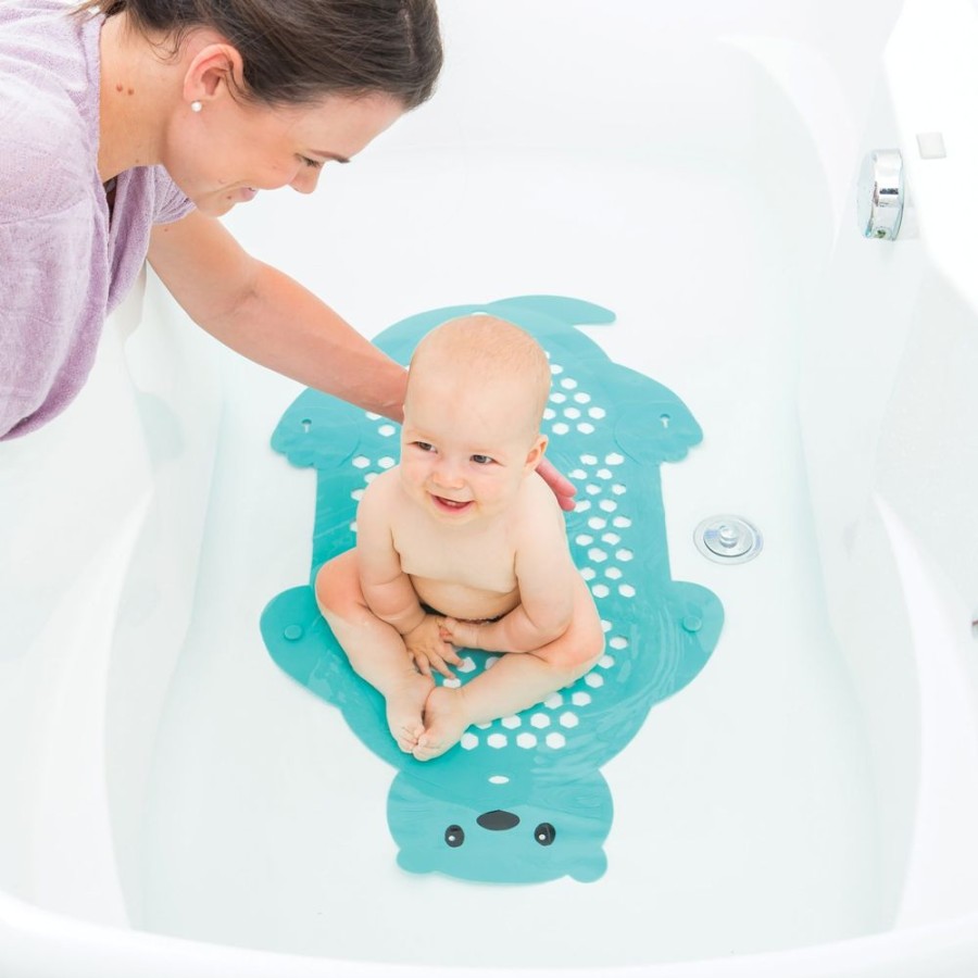 Bath Infantino | 2-In-1 Bath Mat & Storage Basket Otter