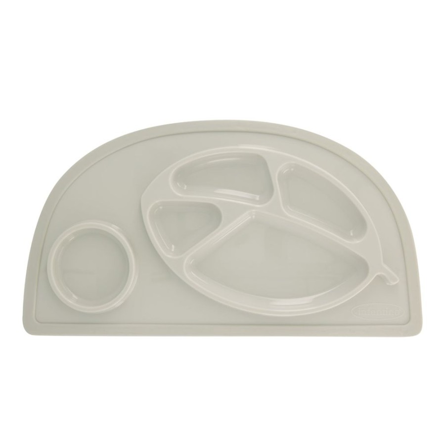 Feeding Infantino | All-In-One Lil' Foodie Tray - Grey