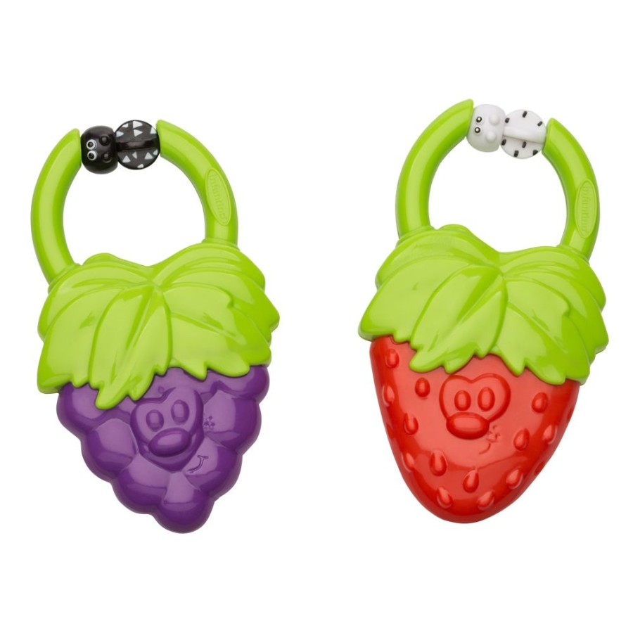 Toys Infantino | Vibrating Teethers (Strawberry Or Grape)