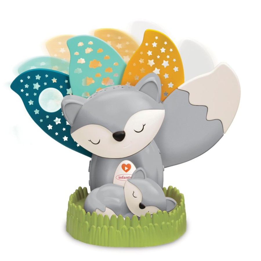 Gear Infantino | 3-In-1 Musical Soother & Night Light Projector - Grey